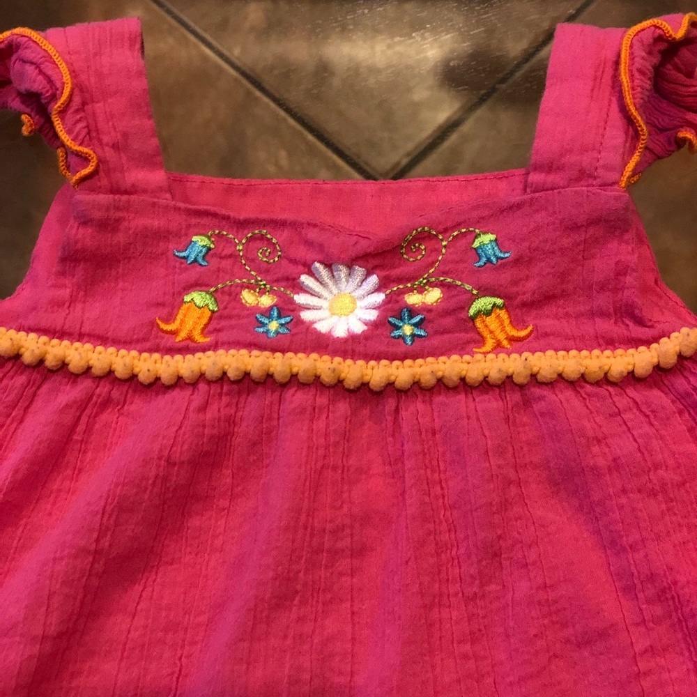 Pink Embroidered Top - Picture 2 of 4